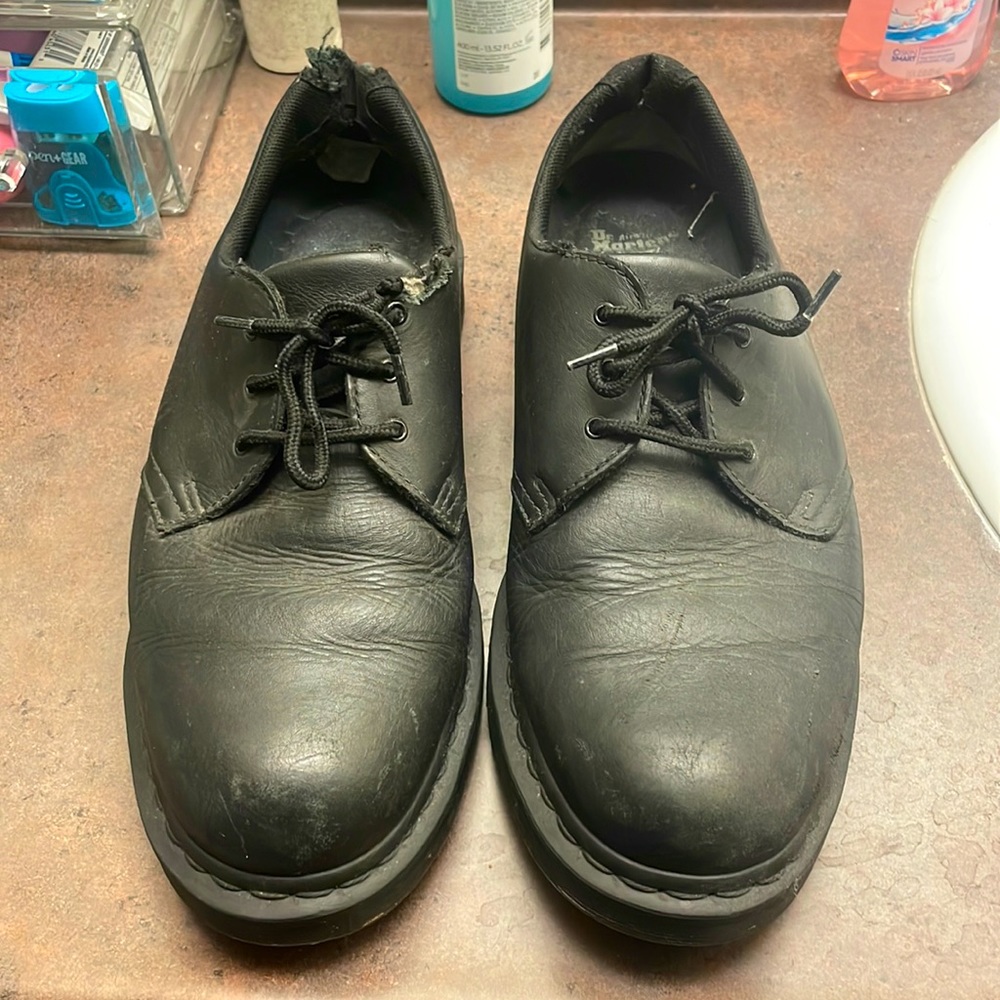 Dr Marten’s non-slip shoes